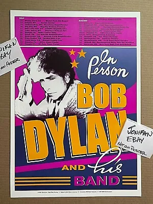 🔥 Bob Dylan Original Concert Poster July August Tour 2003 Hips Today Nyc  • $37.77