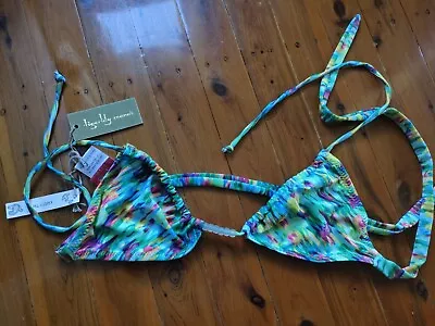 $19.95 • Buy New Tigerlily Kristy Tri Bikini Top Size 10 
