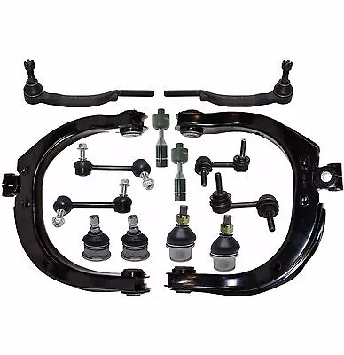 14 Pc Complete Suspension Kit For Chevy Trailblazer Envoy Bravada Control Arms • $99.92