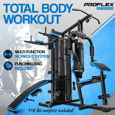 PROFLEX Home Gym Exercise Machine Weight Equipment Fitness • $1182