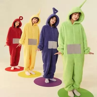 Teletubbies Onesie Costume Kigurumi Pajamas Party Sports Day Book Week Cosplay • $36.99