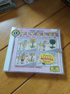 Mad About Vivaldi - Deutsche Grammophon - 1985 Cd New Sealed • $15