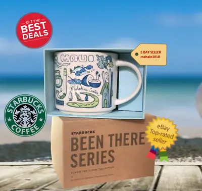 $26.49 • Buy 🌺🌺NEW GENUINE STARBUCKS MAUI Hawaii Been There Series 14 Oz Ceramic Cup Mug 