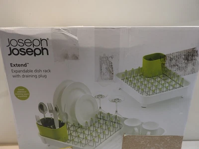 $47.99 • Buy Joseph Joseph Expandable Dish Drying Rack Drainer Plate Cutlery Drain Extend