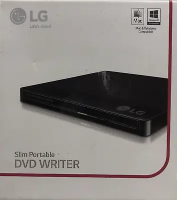 LG Super-Multi Portable DVD Rewriter With M-DISC Support (Black) GP50NB40 • $13.99