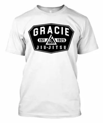 Gracie Fighter BJJ Brazilian Jiu Jitsu 1925 T-shirt Tee MMA Mixed Martial Arts • $14.99