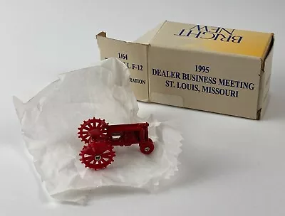 Farmall F-12 Tractor 1:64 #FB-2374 * 1995 Case IH Dealer Trade Fair SCALE MODELS • $14.75