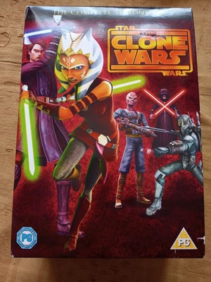 £9.99 • Buy Star Wars The Clone Wars Complete Seasons 1-5 DVD
