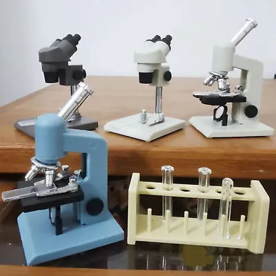 1PC Dollhouse Miniature 1:12 Scale Microscope Doctors Desk Office Accessories • $13.99