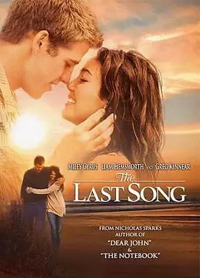 The Last Song - DVD - VERY GOOD • $3.68