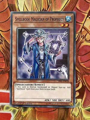 SR08-EN018 Spellbook Magician Of Prophecy 1st Edition Mint YuGiOh Card • £1.95