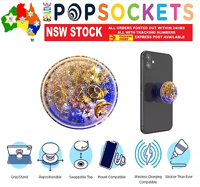 $24.50 • Buy PopSockets Pop Socket Enamel Cosmic Escape Phone Stand Holder Car Mount