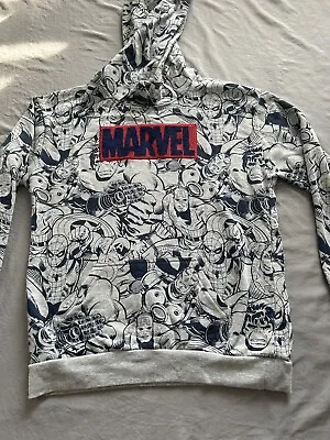 Marvel L Cotton Blend Pullover Hoodie • $12