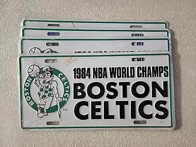 X1 Boston Celtics NBA Vintage 80's 90's Metal License Plate • $19.99