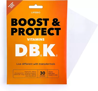 Boost & Protect High Dose Vitamins D3 K2 And Vitamin B12 High Strength Transd • £31.24