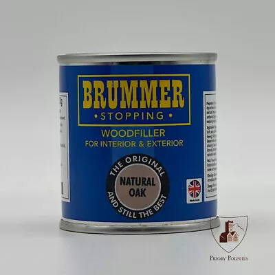 Brummer Stopping Interior Wood Filler - 250g - All Colours - Free P&P • £11.99