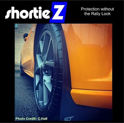 £64.95 • Buy *ShortieZ Mud Flaps Kit To Fit Ford Focus Mk4 ST, ST-Line Black 4mm Gloss PVC AN