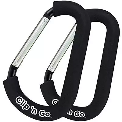 PBnJ Baby Stroller Hooks For Hanging Diaper Bags - Mommy Stroller Clip And St... • $22.26