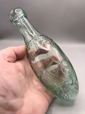 £53 • Buy Stunning Bicycle Pic Hamilton Torpedo Bottle Not Codd Coventry Mineral Water Co