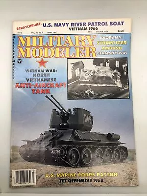 Military Modeler Magazine April 1987 • $17.19