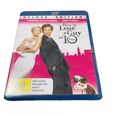 How To Lose A Guy In 10 Days - Matthew McConaughey Kate Hudson - Blu • $7.99