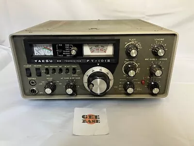 Yaesu Model FT-101E SSB Ham Radio Transceiver *For Parts Or Repair* Free Ship • $379