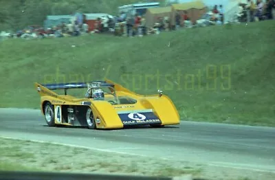 Peter Revson #4 McLaren M20 - 1972 Can-Am Mosport - Vintage Race Negative • $19.45