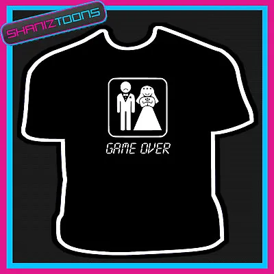 Game Over Wedding Groom T Shirt • £9.49
