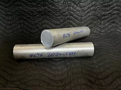 $35 • Buy Aluminum Round Bar, 2-3/8  X 12 , 2024-T351