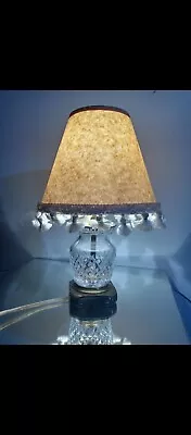 Waterford Crystal Small Portable Lamp / No Shade 10  • $99