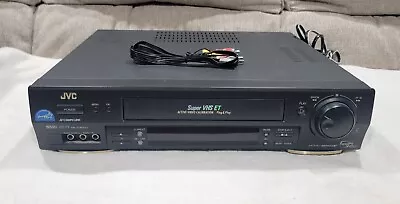 JVC Super S VHS ET Hi-Fi VCR Active Video Calibration HR-S3600U WORKS/TESTED • $129.99