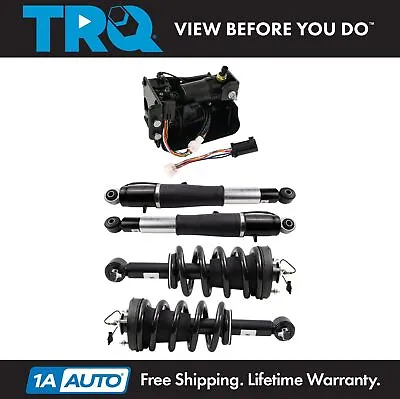 TRQ Air Suspension Kit For 15-19 Chevrolet Suburban Tahoe Yukon Escalade • $1218.95