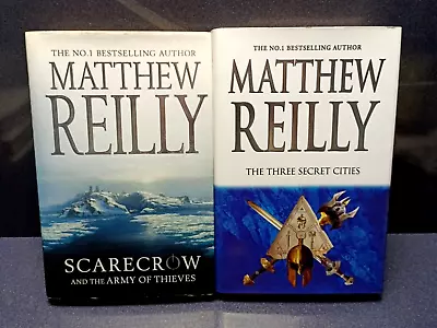 Matthew Reilly Novels / Books Scarecrow & .. The Three Secret Cities • $9.95