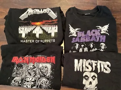 Vintage Heavy Metal  Child  T Shirt Lot Of Four • $69.99