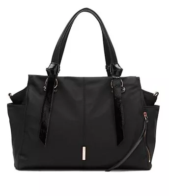 Baby Bag/ Nappy Bag Black Mimco  • $210