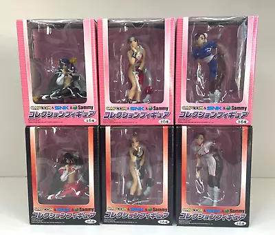 $121 • Buy Capcom SNK Sammy Collection 6 Figure Set Chun-Li, Mai Shiranui, Dizzy Banpresto