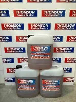 £59 • Buy THOMSON Wet Look Driveway Sealer Block Paving Patio Sealant 10ltrs Hard Wearing