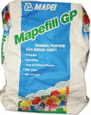 Mapei Mapefill GP Non-Shrink Grout 25kg Grey  • £17.95
