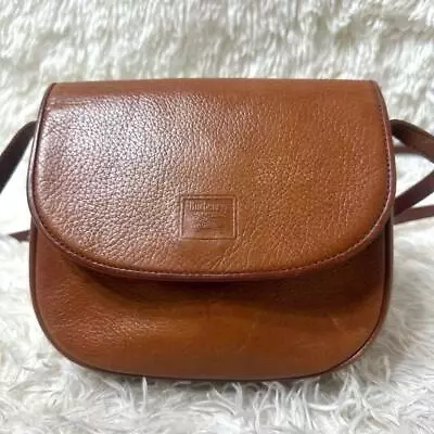 Burberrys Shoulder Bag Genuine Leather Vintage Brown • $136