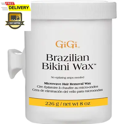 GiGi Brazilian Bikini Wax Microwave Safe Hardwax Non-Strip And Gentle On • $16.70