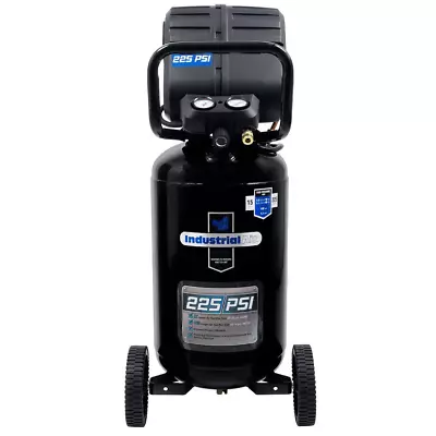 15 Gal 225 PSI Portable Electric Air Compressor With 8 Inch Wheels Oil-Free Pump • $674.23