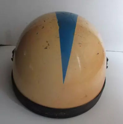 Vintage Motorcycle Half Helmet/ JAPAN Model No 2088 LARGE 1960's • $28