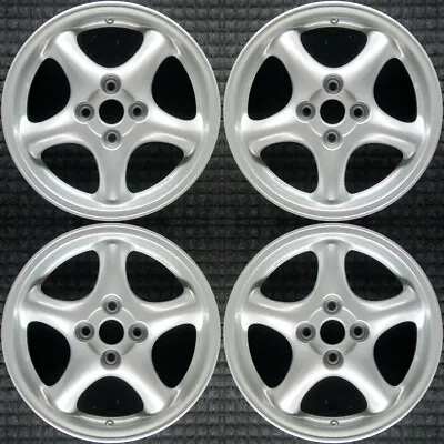 Mazda MIATA All Silver 15  OEM Wheel Set 1999 To 2005 • $771.40