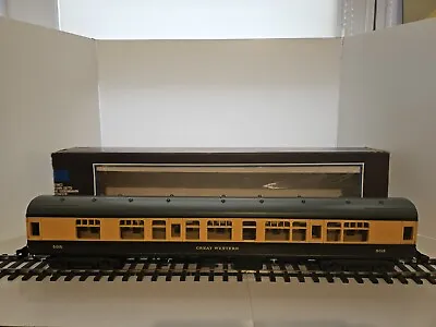 O Gauge Lima GWR Composite Coach.brown/yellow/grey 2 Or 3 Rail. Boxed. • £38