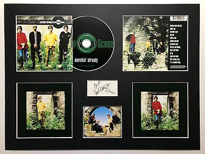 OCEAN COLOUR SCENE - Signed Autographed - MARCHIN' ALREADY -Album Display Deluxe • £40