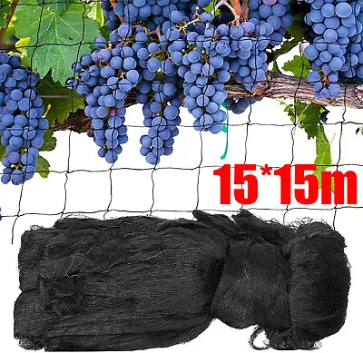 15*15m Heavy Duty Fruit Veg Cage Netting Anti Bird Garden Pond Net Protection Uk • £14.90