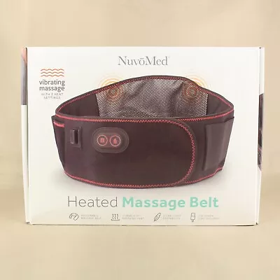 NuvoMed Heated Massage Belt Vibrating Massage • $14.95