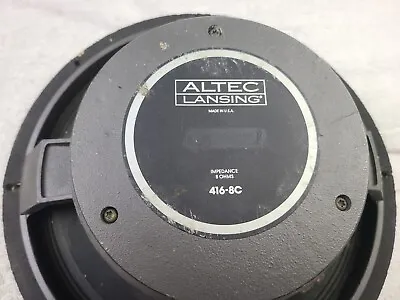 Altec Lansing 416-8c Sub Woofer Speaker  Testing Working Nice • $250