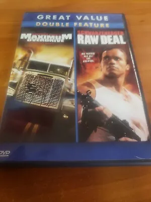 Maximum Overdrive AND Raw Deal - Double Feature (DVD 2009 Widescreen) • $17.85