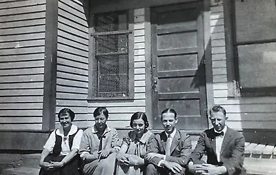 CPHS High School Faculty Missoula Montana Antique 1925 Snapshot Photo  • $2.50